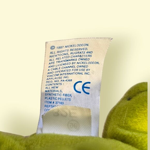 Vtg Reptar beanbag plush - Picture 4 of 4